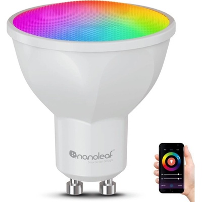 Nanoleaf LED RGBCW Stmievateľná žiarovka ESSENTIALS GU10/5W/230V 2700-6500K CRI 90 NL0039