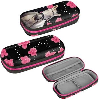 PASO Твърд Несесер PASO - Horse & Roses