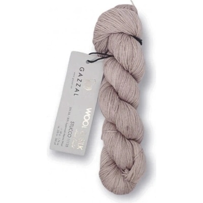 Příze Gazzal Wool&Silk béžová