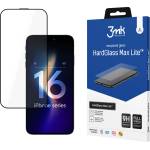 3mk Protection Протектор за iPhone 16 Pro / iPhone 17 - 3mk - Закален протектор за екран HardGlass Max Lite - Черен