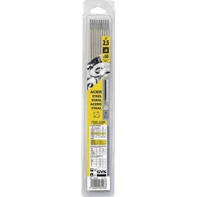 GYS Ruti Stahl 2.5 mm x 300 mm 50 ks