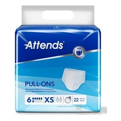 Attends Healthcare Group ATTENDS Pull-Ons 6 XS 22 ks