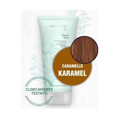 Medavita CHOICE barvící maska KARAMEL 200 ml