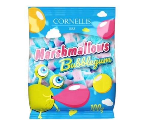Cornellis Marshmallows Bubblegum 100 g