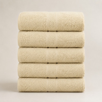 Top textil osuška Komfort Plus 70 x 120 cm krémová