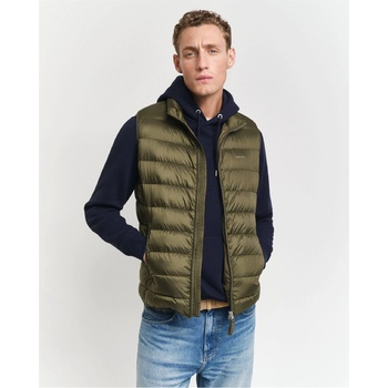 Gant Елек Gant Light Down Gilet - Green