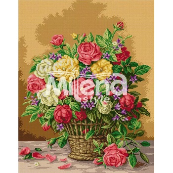 Image 1 of Milena Style Кошница с рози конци Ariadna 1: 4