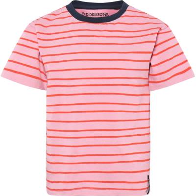 Didriksons Детска тениска Didriksons Kid's Mynta T-Shirt 4 T-shirt - Le Rand Multi Rouge - размер 100 (704-5795-0213)
