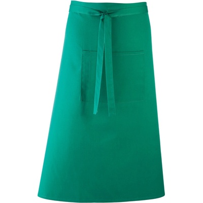 Premier PR158 Zástěra do pasu dlouhá Colours zelená emerald