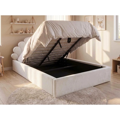AMI Nábytek Kids Line 3 Mušle s roštem a úložným prostorem, béžový Bluvel 22