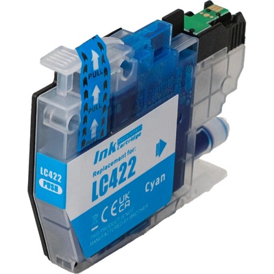 Compatible Компатибилен мастилен пълнеж LC422C, pigment, 10ml за принтери Brother (ORINK BULK) (LC422C)