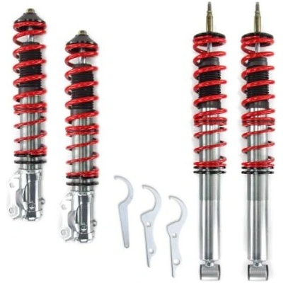 Регулируемо окачване за VW Golf 2 / Golf 3 / Jetta 2 - червено