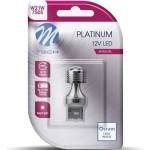 m-tech LED LB818 W21W 4xSMD3030 White крушка (LB818W-01B)