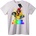 NOONEBRAND Тениска Powerpuff Girls Щастлив Ден на Момичетата - 4XL, White