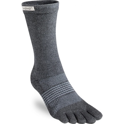 Injinji Дамски туристически чорапи Injinji Women's Trail Midweight Crew Walking socks - Granite - размер 35-40 (EU) (201-3760-0511)