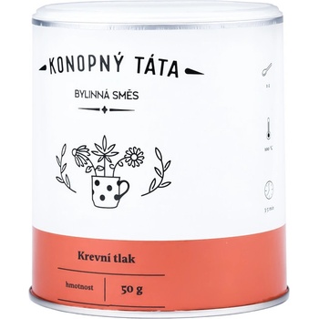 Konopný Táta Konopný čaj Krevní tlak 50 g