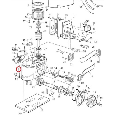 BMG1848.45673 korpus motoru ROBO, všechny modelové řady