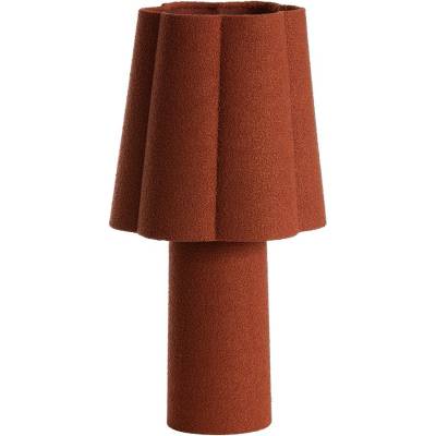 Light & Living Настолна лампа в тухлен цвят с текстилен абажур (височина 50 cm) Musaby - Light & Living (1892894)