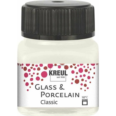 Kreul Classic Farba na sklo a porcelán Ivory 20 ml 1 ks
