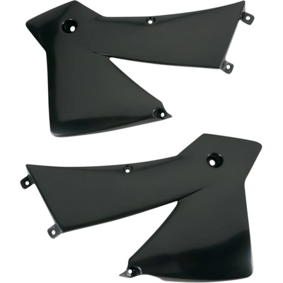 UFO kryty chladiče KTM SX 01-04, EXC 03-04 barva černá