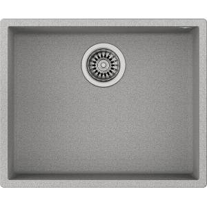 Teka Подплотова гранитна мивка за шкаф 60 см Square 50.40 TG КАМЕННОСИВА (М.1027.КС) - xmall Мивка за вграждане