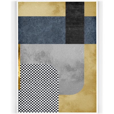 Plakát / Obraz Cube 30 x 40 cm Tiskové plátno Bez okraje