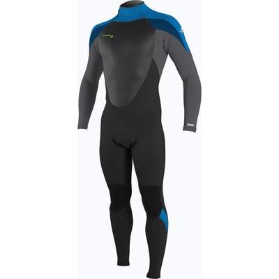 Detský O'Neill Epic 3/2 Back Zip Full black/graphite/bali blue/deep sea