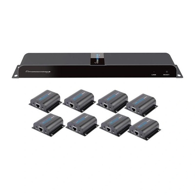 TECHLY IDATA EX-HL81TY AV разширител AV предавател и приемател Черен (IDATA-EX-HL81TY)