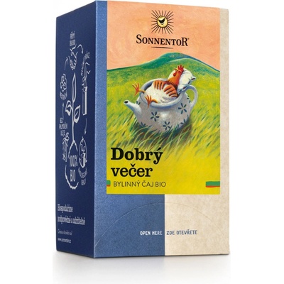 Sonnentor Čaj Dobrý večer Bio 18 x 1,5 g