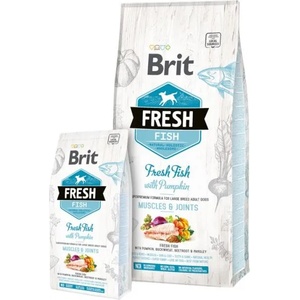 Brit Fresh Adult Large Fish with Pumpkin Muscles & Joints 2,5 kg