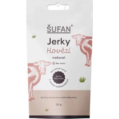Šufan Jerky Natural hovězí 20 g