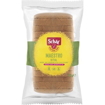 Schär maestro vital chlieb bezgluténový kysnutý viaczrnný krájaný 350 g
