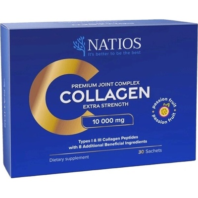 Natios Collagen Premium Joint Complex Komplex na klouby 10 000 mg marakuja 30 sáčků