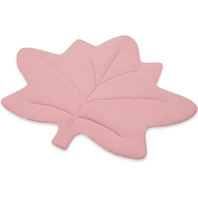 New Baby Mušelínová hrací deka Maple Leaf růžová