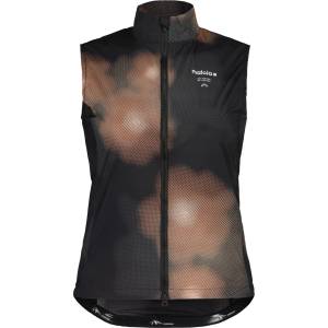 Maloja Дамски елек за колоездене Maloja Women's MalkaM. Vest Printed Cycling vest - Deep Black Bloom - размер XS (154-0205-0111)