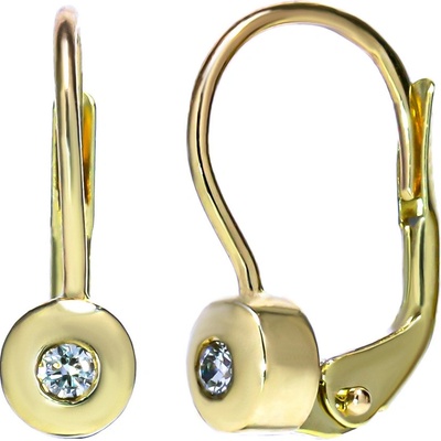 Blink-Blink Klasické náušnice s diamantmi 3226ZDG