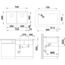 Image 1 of BLANCO SUBLINE 350/350-U (523583)