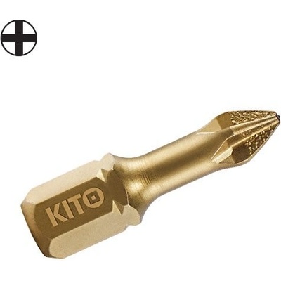 bit kito, PH 1x25mm, S2/TiN, 4820101