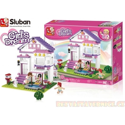 Sluban B0532 Girls Dream Prázdninový dům 291 ks