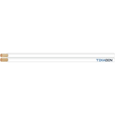 Tekaben LSPM 2x 1 mm² bílý 10 m