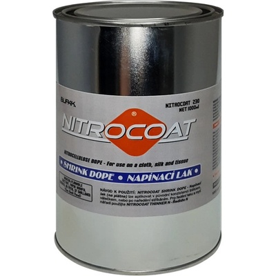 Lak napínací Nitrocoat 1000 ml