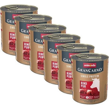 Animonda GranCarno Single Protein - говеждо 6 x 800г