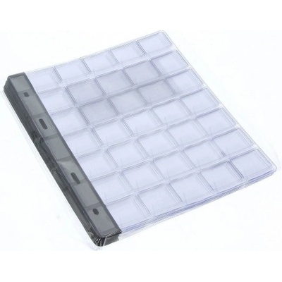 Náhradní listy na mince C21, 27x27mm - 10 listů C21