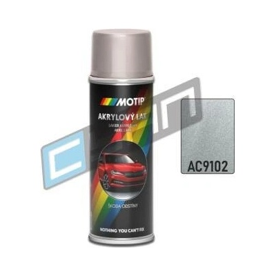 Motip sprej Škoda akrylový autolak 150 ml SD9102 stříbrná diamantová metalíza
