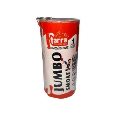Dymovnica JUMBO SMOKE ČERVENÁ 1 ks trhacia poistka