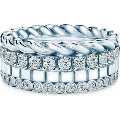 Savicki Sada prsteňov Symphonylato diamanty ZST SAVNo 535DB 521B 500DB 511B