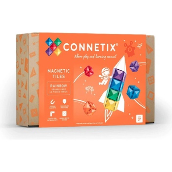 Connetix Rainbow Square 42 ks