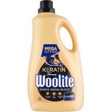 Woolite Keratin Therapy Darks Denim Black prací gel 3,6 l 60 PD