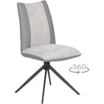 Carmen Трапезен стол tulsa - светлосив