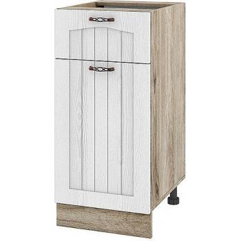 ИРИМ Долен кухненски шкаф Сити АРФ-Бяло фладер-04-24 десен 40 см